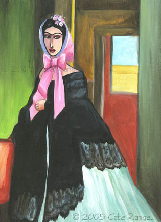 Frida Kahlo Meets Degas � 2005 Cate Rangel