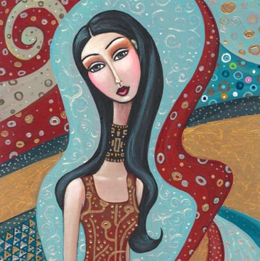 Klimt Woman � 2007 Cate Rangel 