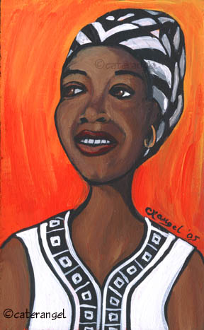 Maya Angelou � 2005 Cate Rangel