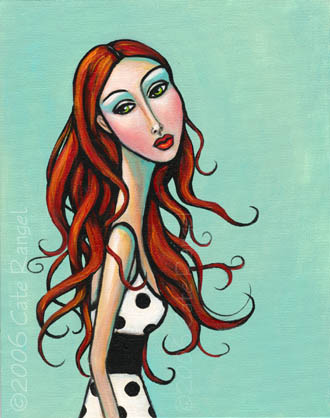 Redhead Woman - Grace � 2007 Cate Rangel