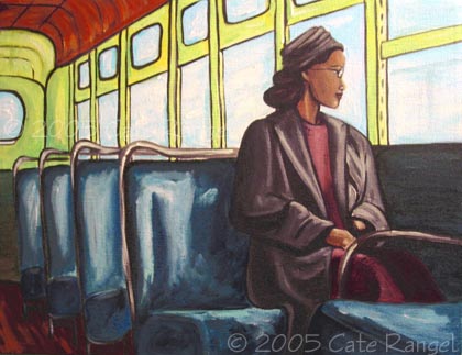 Rosa Parks � 2005 Cate Rangel